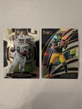 2025 Select Club Level Silver Prizm Matthew Golden RC #267 + Base #66