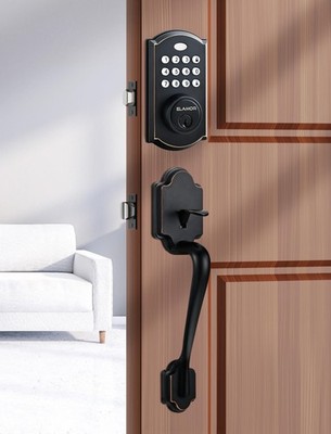M19 Front Door Lock Set, Keyless Entry Deadbolt with Handle ORB | 50 User Cod...