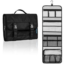 Large Capacity Hanging Toiletry Bag  Makeup Organizer for Women  Men - Travel