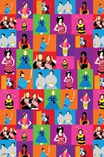 Saturday Night Live Poster Characters Collage Art Print Poster 12x18