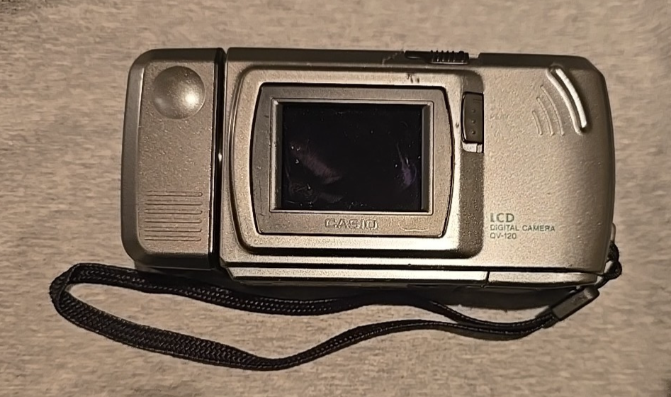 Vintage Casio QV-120B LCD Digital Still Camera | eBay