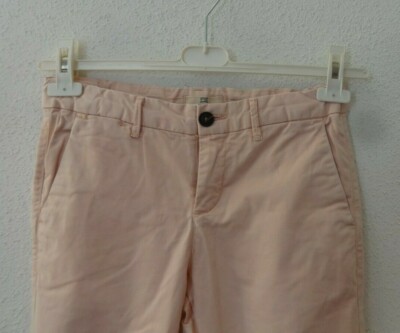 Pantalon Chino Scotch & Soda Rose Poudré Pour Fille 12 Ans - 100% Coton, Neuf Avec étiquettes