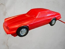 Vintage Red Jaguar KPXJS-R Corded Telephone (KCL Tech) Telemania PreOwned.