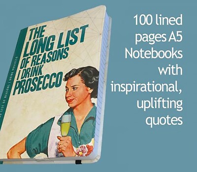 A5 100 linierte Seiten Notizen N Zitate XL Notizbuch Journal inspirierend Schreibwaren