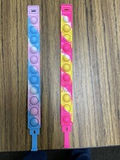 2 Pop It Fidget Bracelets