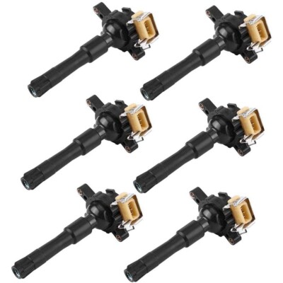 6 Ignition Coils Set For 320i 323i 328ci 330ci 740il m3 Freelander 98-05 UF354