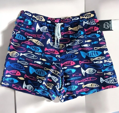Southern Lure Boy Youth Size XL Colorful Fishy Fishy Print Swim Trunks NEW - Picture 6 of 6