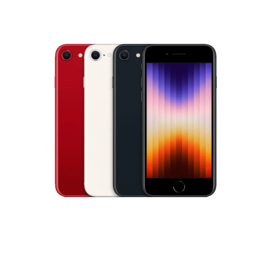 NUOVO Apple iPhone SE 3a gen - 64GB 128GB - Nero Bianco Rosso (Sbloccato) - Immagine 3 di 4