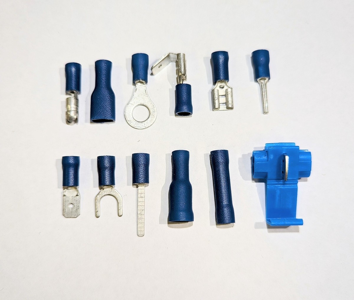 Heat Shrink Crimp Terminals 5.3mm Ring (10 Blue