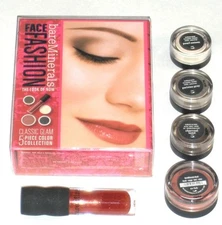 Bare Escentuals bareMinerals Face Fashion CLASSIC GLAM 5pc Kit-NEW