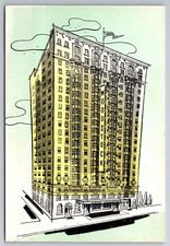 New York City, New York - NY, Hotel Woodstock, Artist Concept, Vintage Postcard