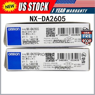 Omron 1P new NXDA2605 Analog output unit NX-DA2605 US Free TAX PLC Module