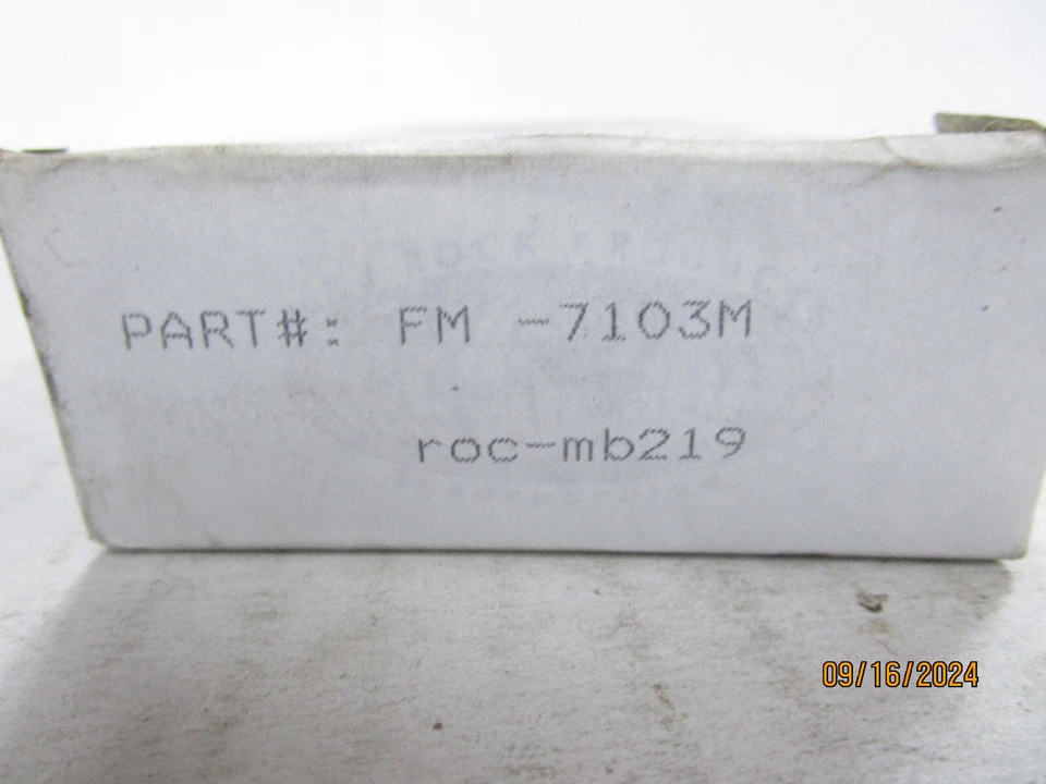 Engine Crankshaft Main Bearing Set-SOHC, Eng Code: F22B6, 16 Valves DNJ MB219 - Imagem 4 de 4