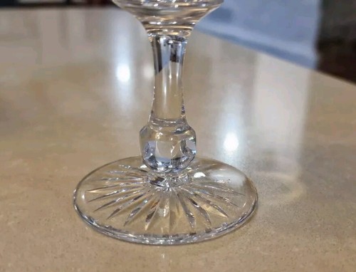 6x Vintage Tudor Crystal Holbein/ Heirloom Cut Wine Glasses, h13,5cm - Picture 14 of 21