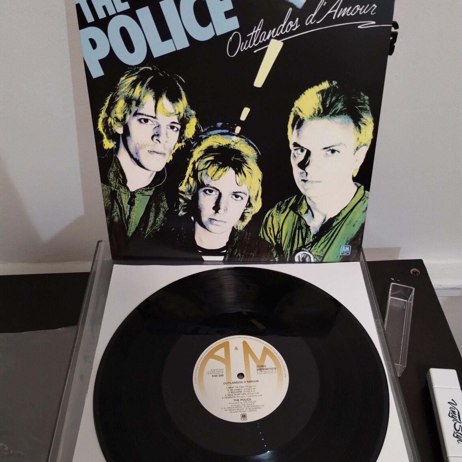 Outlandos D'amour by Police Vinyl Reissue VG
