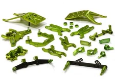 Green Billet Machined Complete Suspension Upgrade Kit for Traxxas Slash 1/10 2WD