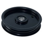 Black Max Idler Pulley ID 3.25" / 4" ID 3/8" use for lawn mower deck spindles