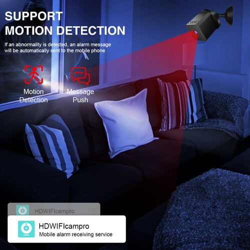 Smart Mini WiFi Camera Wireless 1080P HD Night Cam w/Battery Home Security Detec - Picture 11 of 24