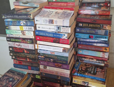 Lot of 50 Romance Paperback Books -  Free Shipping