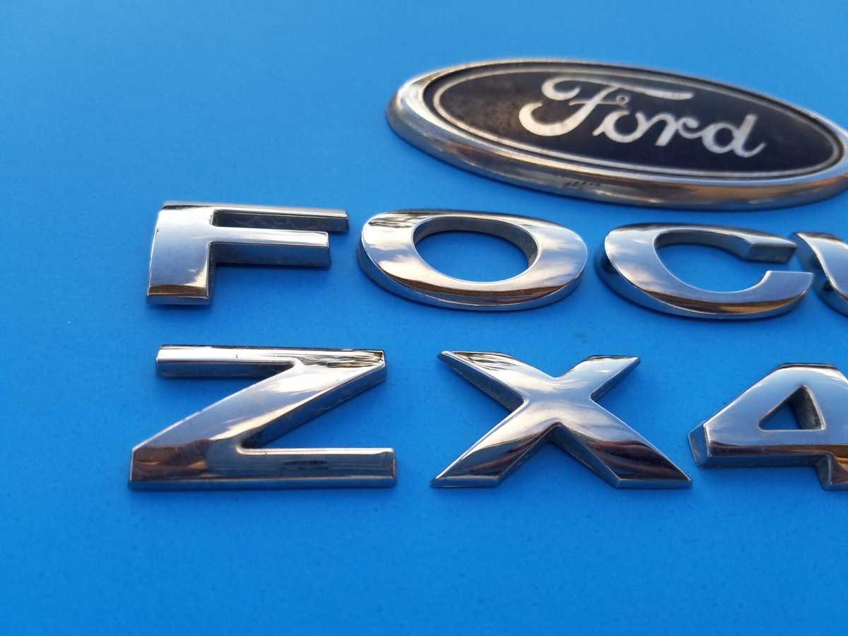 99 00 01 02 03 04 05 06 07 FORD FOCUS ZX4 SE REAR EMBLEM