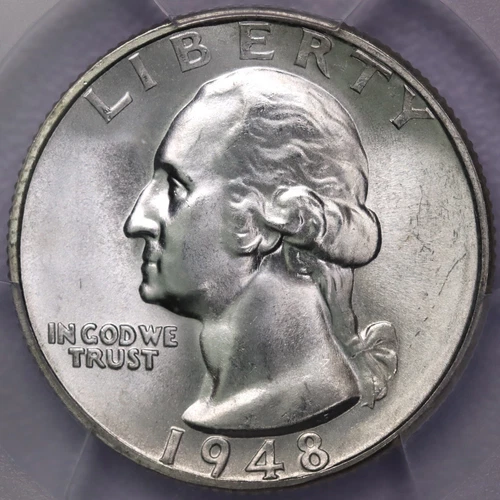 1948-S 25c Washington Quarter - PCGS MS 66