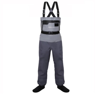 Fly Fishing Chest Waders 5-Layer Breathable Durable Wading