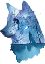 Forgotten Love, Art Print A4