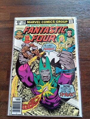 Fantastic Four #208 (1979) NEWSSTAND, FREE SHIPPING 