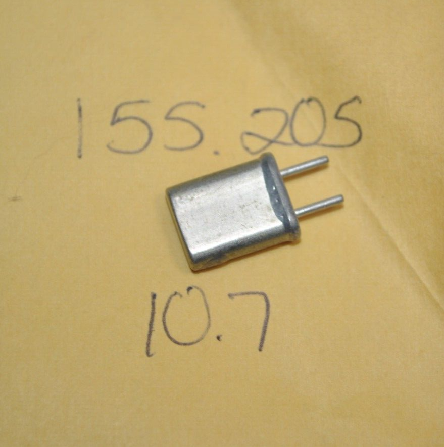 Vintage Scanner Radio Crystal 155.205 MHz / 10.7 iF / HC25/U eBay