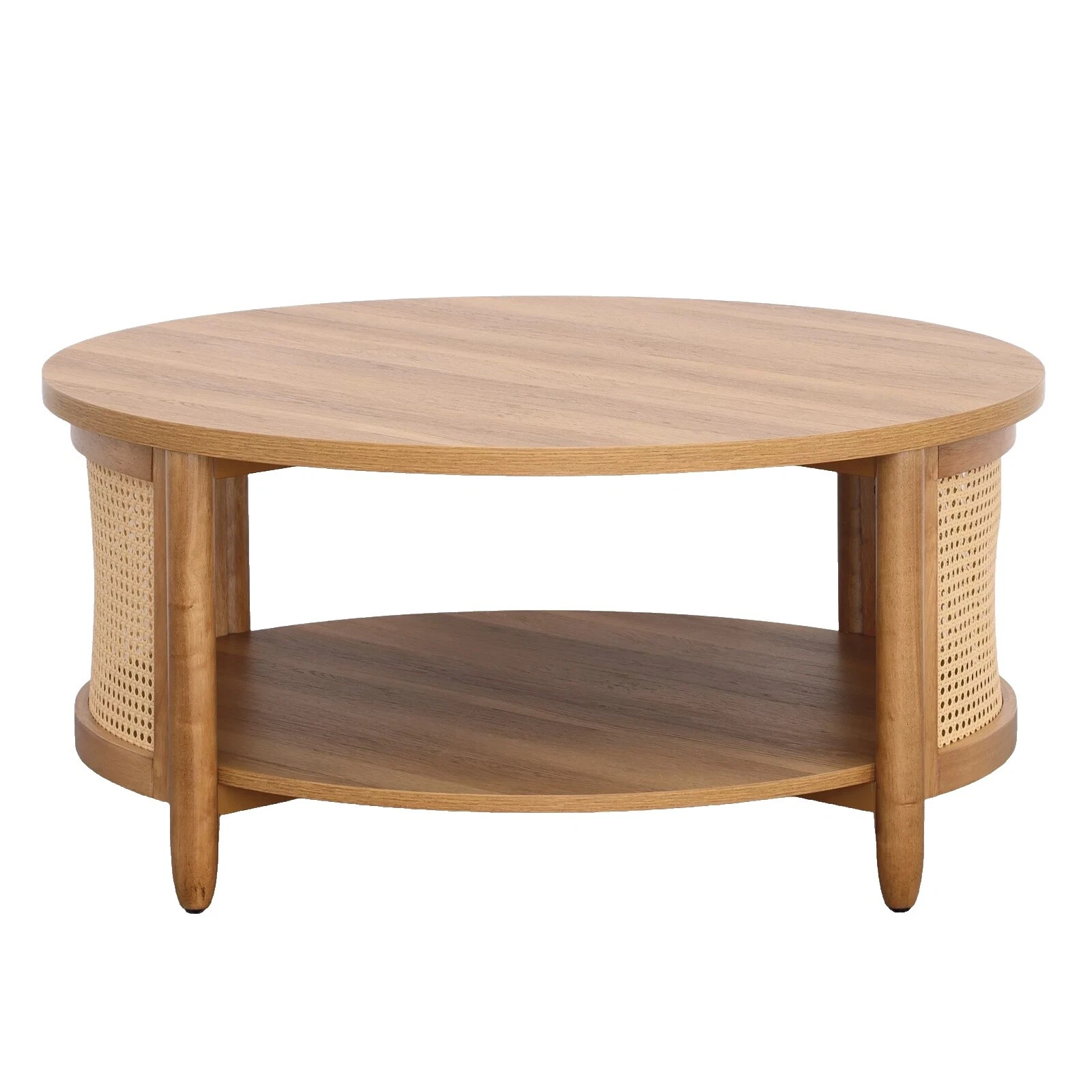Solid Wood Round Coffee Tables
