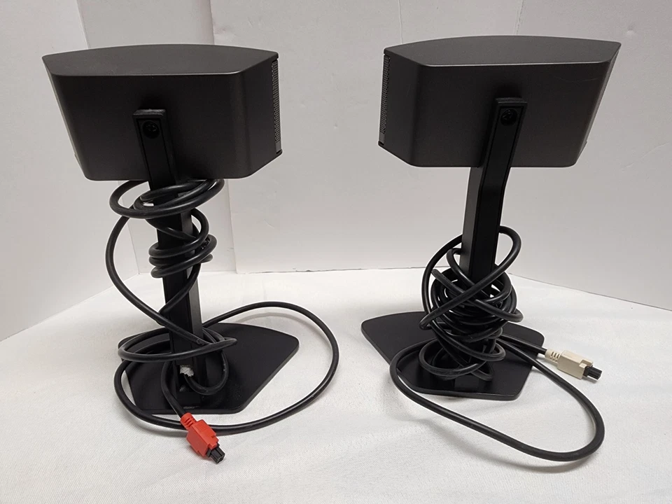 Bose Companion 5 Multimedia Speaker System Left & Right Satellites Tested Works - Image 4 of 4