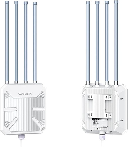 Wireless Outdoor Long Range WiFi Extender AX3000 WiFi 6 Router 256 devices
