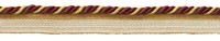 "Wine Gold HellgrüN 3/16\" Zierlippenband Autumn Leaves [Am Meter]"