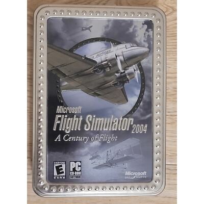 Microsoft Flight Simulator 2004: A Century of Flight PC: Windows  Missing Disc 4