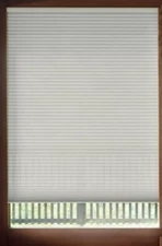 Hunter Douglas Duette LiteRise Top-Down/Bottom-Up Cellular Shade  1 1/4" 