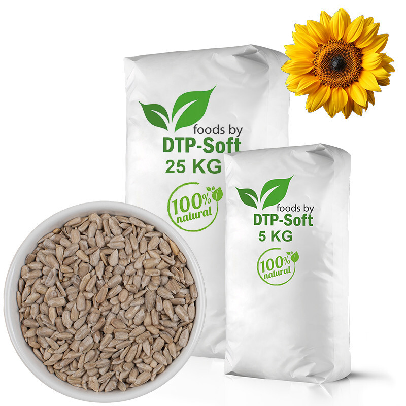 Semi Di Girasole Pelati Per Uccelli - Mangime 30 Kg Per Uccelli Selvatici