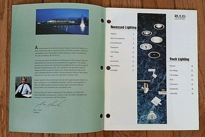 Ruud Lighting - 1990/91 catalog - Track and Recessed Lighting | eBay