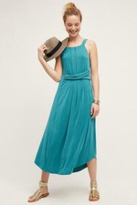 New Anthropologie Azores Halter Dress by Maeve size XS MSRP: $158