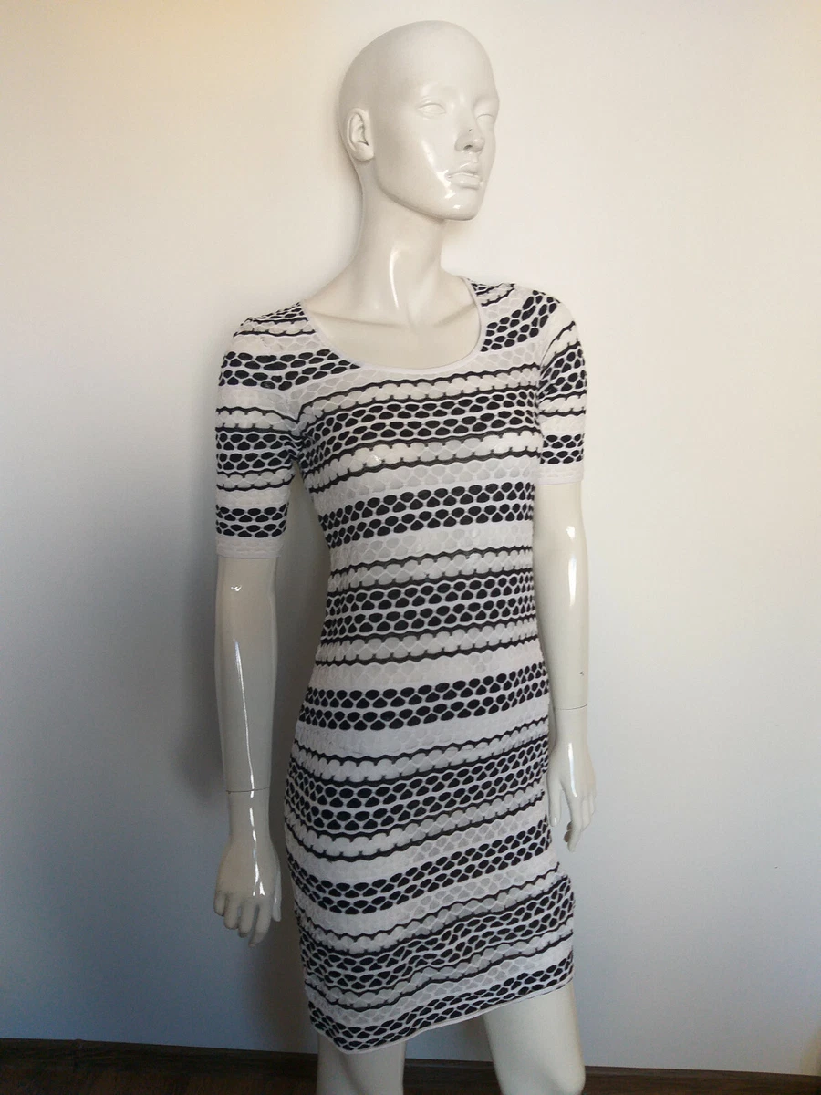 Missoni black hotsell and white dress