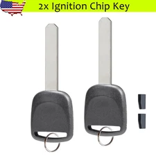 2 Ignition Transponder Key ID46 Chip for Honda Accord Civic CR-V Element HO03-PT