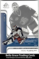 2001-02 SP Game Used Ron Tugnutt #13 Columbus Blue Jackets NHL Hockey