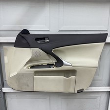 2006-2013 Lexus IS250 IS350 Passenger RH Front Door Panels OEM TAN Beige/Brown