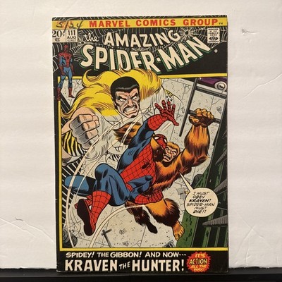 ASM #111 (8/72) Bright & Tight. Great Price! Pls See Photos.