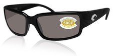 Costa Del Mar Caballito CL11OGP Black Frame Gray 580 Plastic Lens