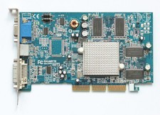 AGP Videocard - Gigabyte GV-R925128D - ATI Radeon 9250 - 128MB DDR - TESTED