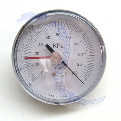 Vakuummeter Vakuummeter Durchmesser 80 mm Skala 0/1000 mbar