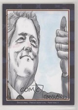 2015 Pastime Presidential Portraits 1/1 Carlos Cabaleiro Auto Sketch 14he