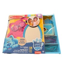Melissa  Doug Blues Clues  You Time for Glasses Wooden Play Set 14 Pieces NEW