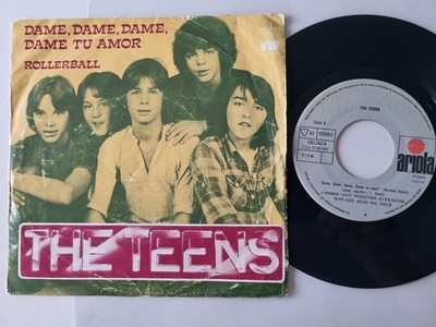 The Teens - Dame tu amor 7'' Vinyl Spain SUNG IN SPANISH