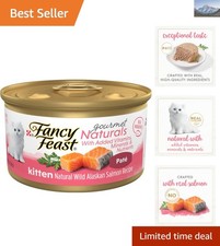Purina Gourmet Naturals Grain-Free Wet Kitten Food with Alaskan Salmon - 12 Cans